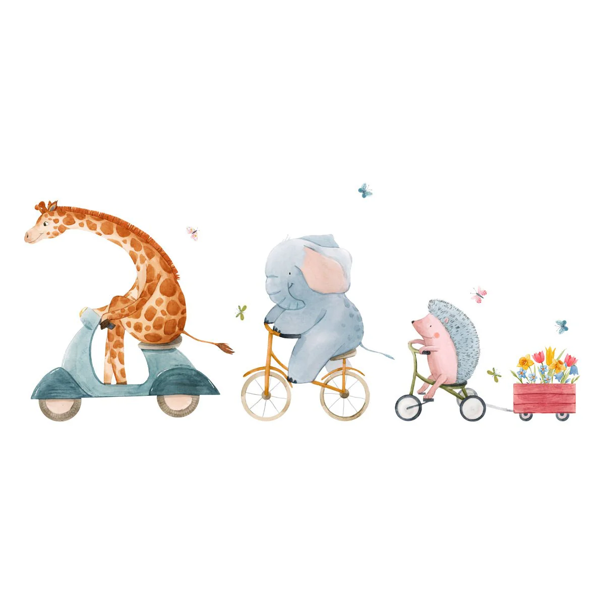 Animal Adventure Nursery Wall Stickers - Image 7