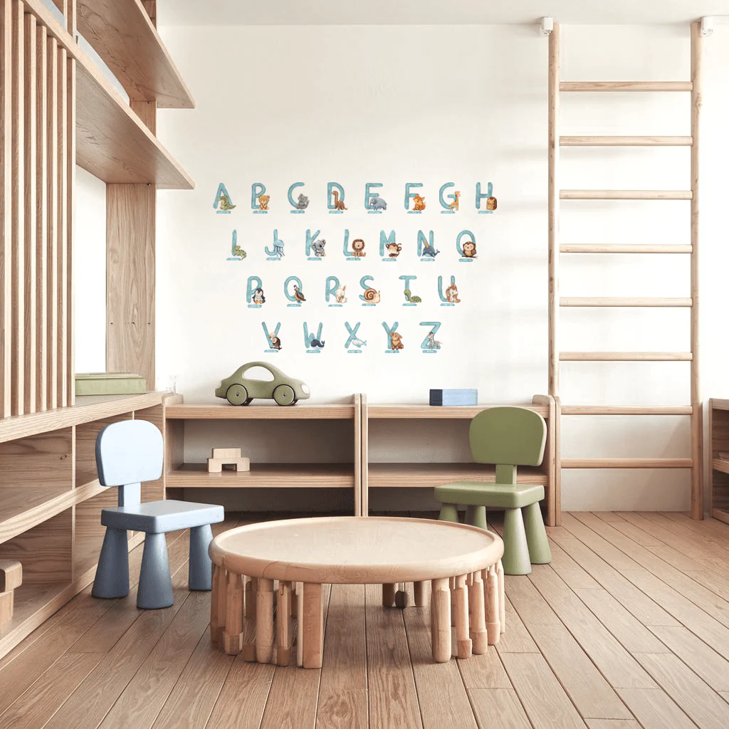 Animal Alphabet Nursery Wall Stickers - Image 4