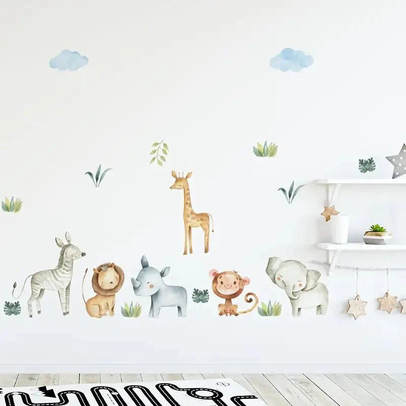 Animals At The Zoo Nursery Wall Stickers - Image 3