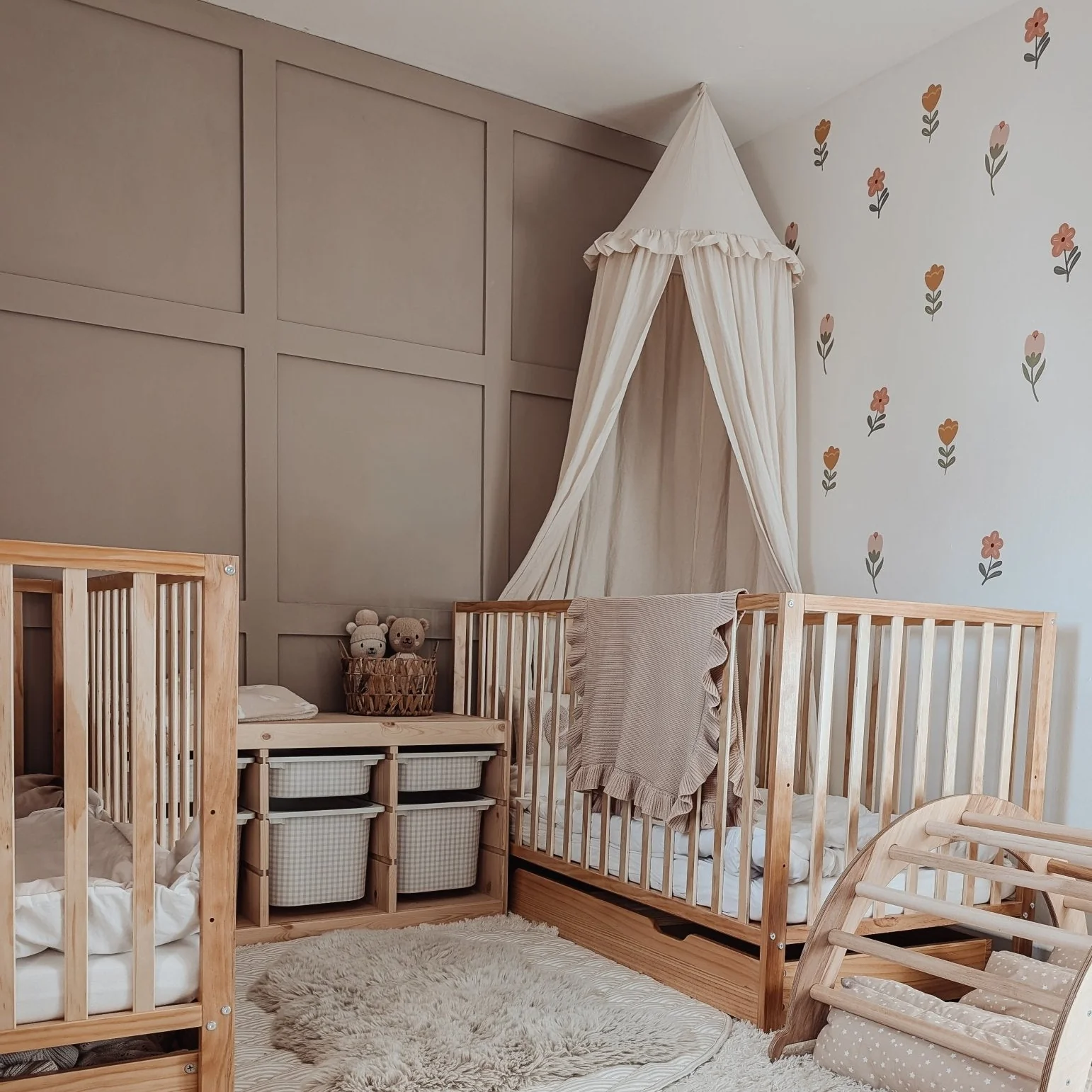 Boho Flowers Nursery Wall Stickers - Image 4