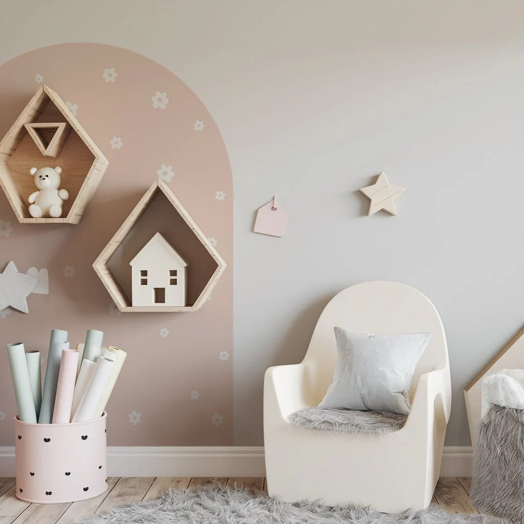 Daisy Arch Nursery Wall Sticker - Image 3