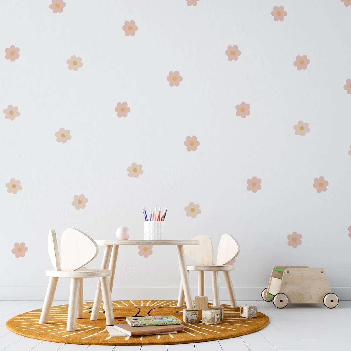 Daisy Flowers Nursery Wall Stickers - Image 7