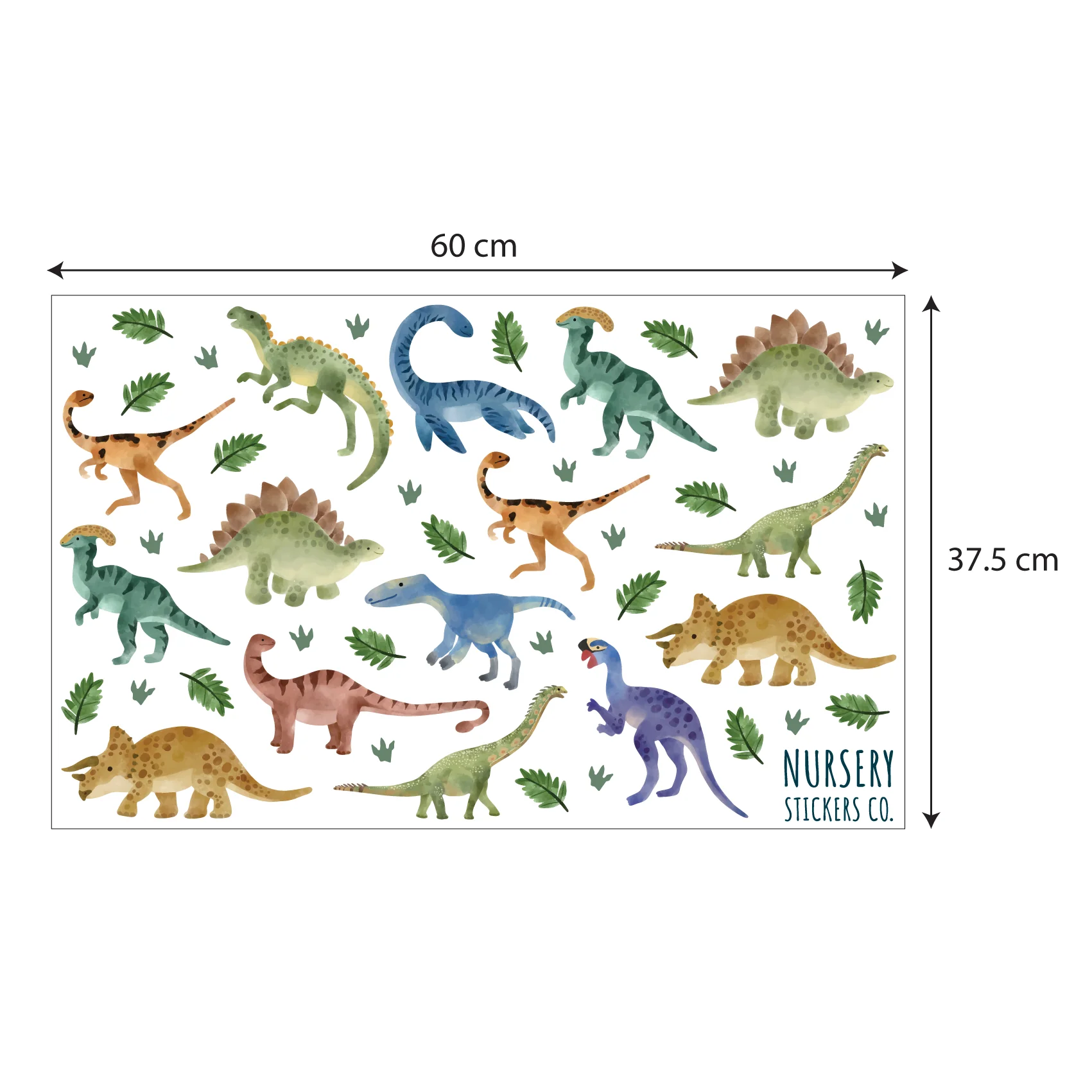 Dinosaur Adventure Nursery Wall Stickers - Image 4