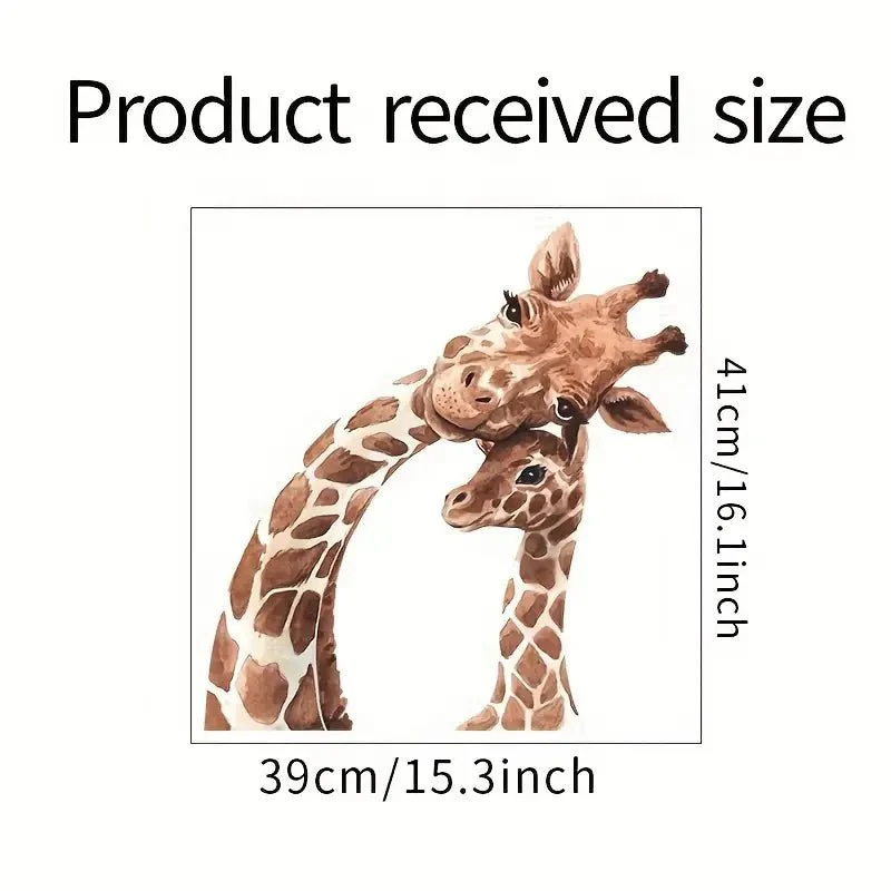Lifelike Giraffe Nursery Wall Sticker - Image 4