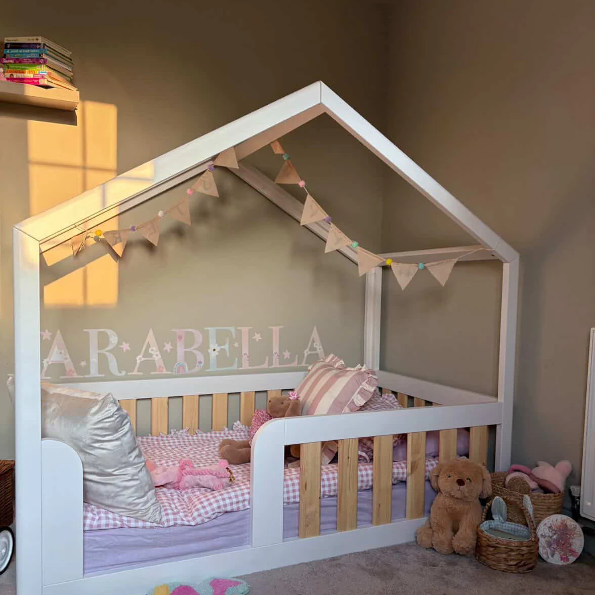 Rainbow Garden Personalised Names Nursery Wall Stickers - Image 5