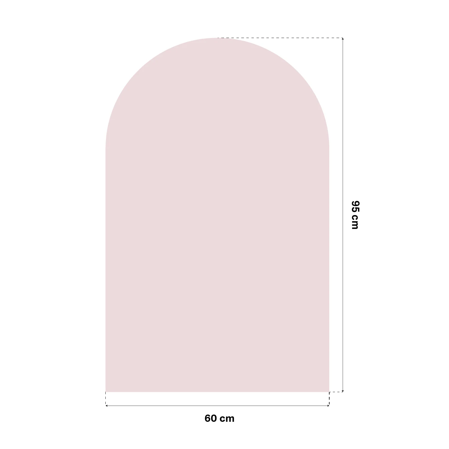 Removable Magnetic Arch Chalk Board Wall Sticker - Image 12