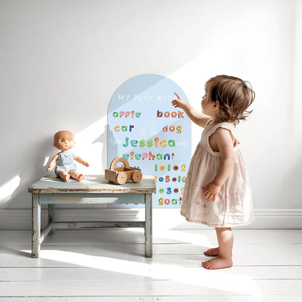 Removable Magnetic Arch Chalk Board Wall Sticker - Image 13