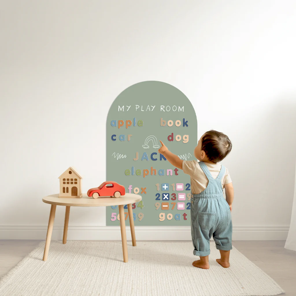 Removable Magnetic Arch Chalk Board Wall Sticker - Image 24