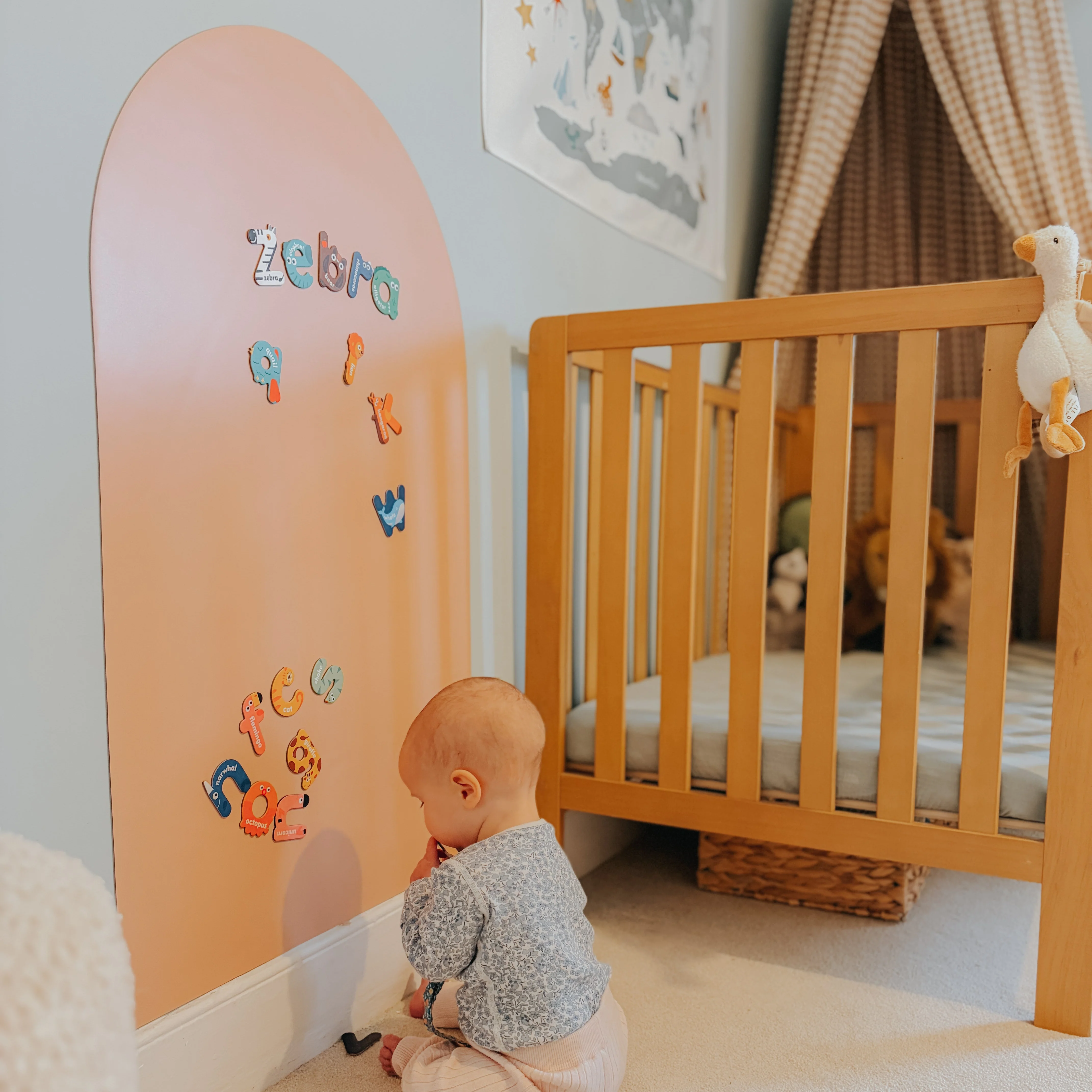 Removable Magnetic Arch Chalk Board Wall Sticker - Image 25