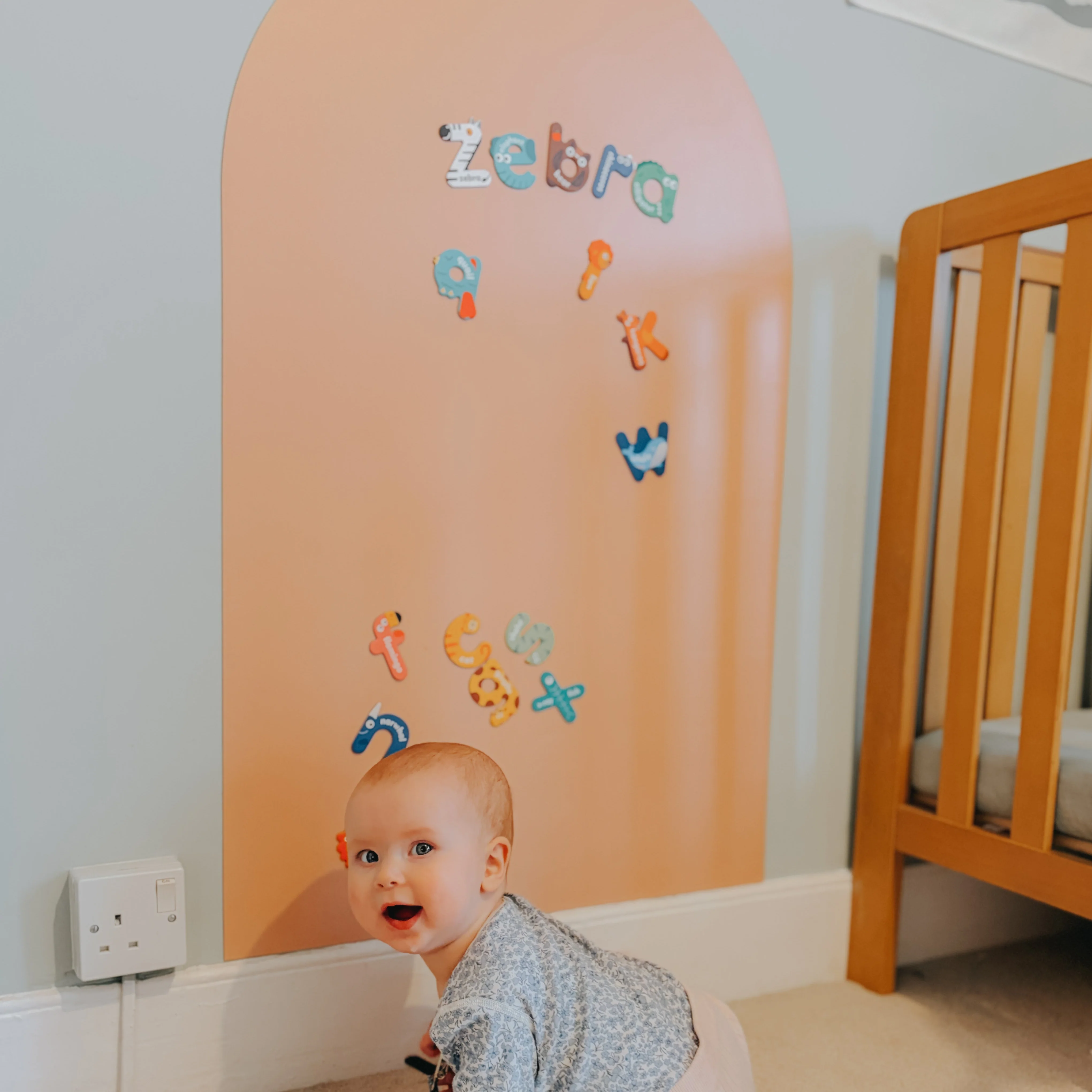 Removable Magnetic Arch Chalk Board Wall Sticker - Image 4