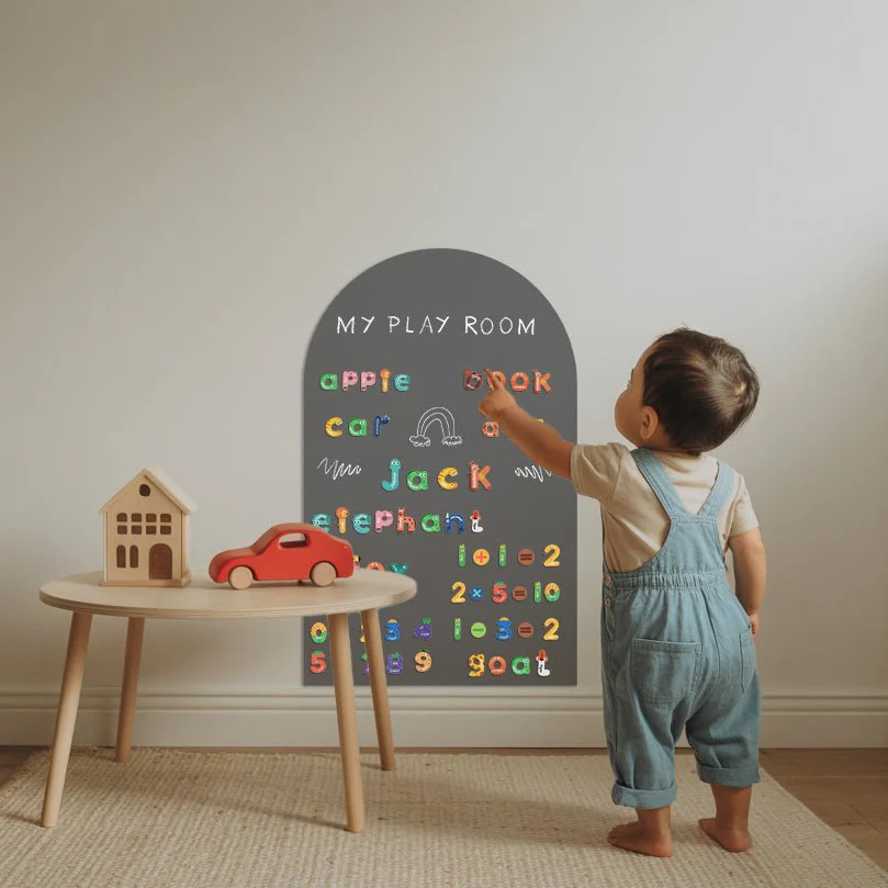 Removable Magnetic Arch Chalk Board Wall Sticker - Image 7
