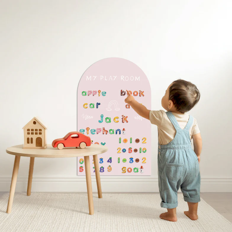 Removable Magnetic Arch Chalk Board Wall Sticker - Image 9