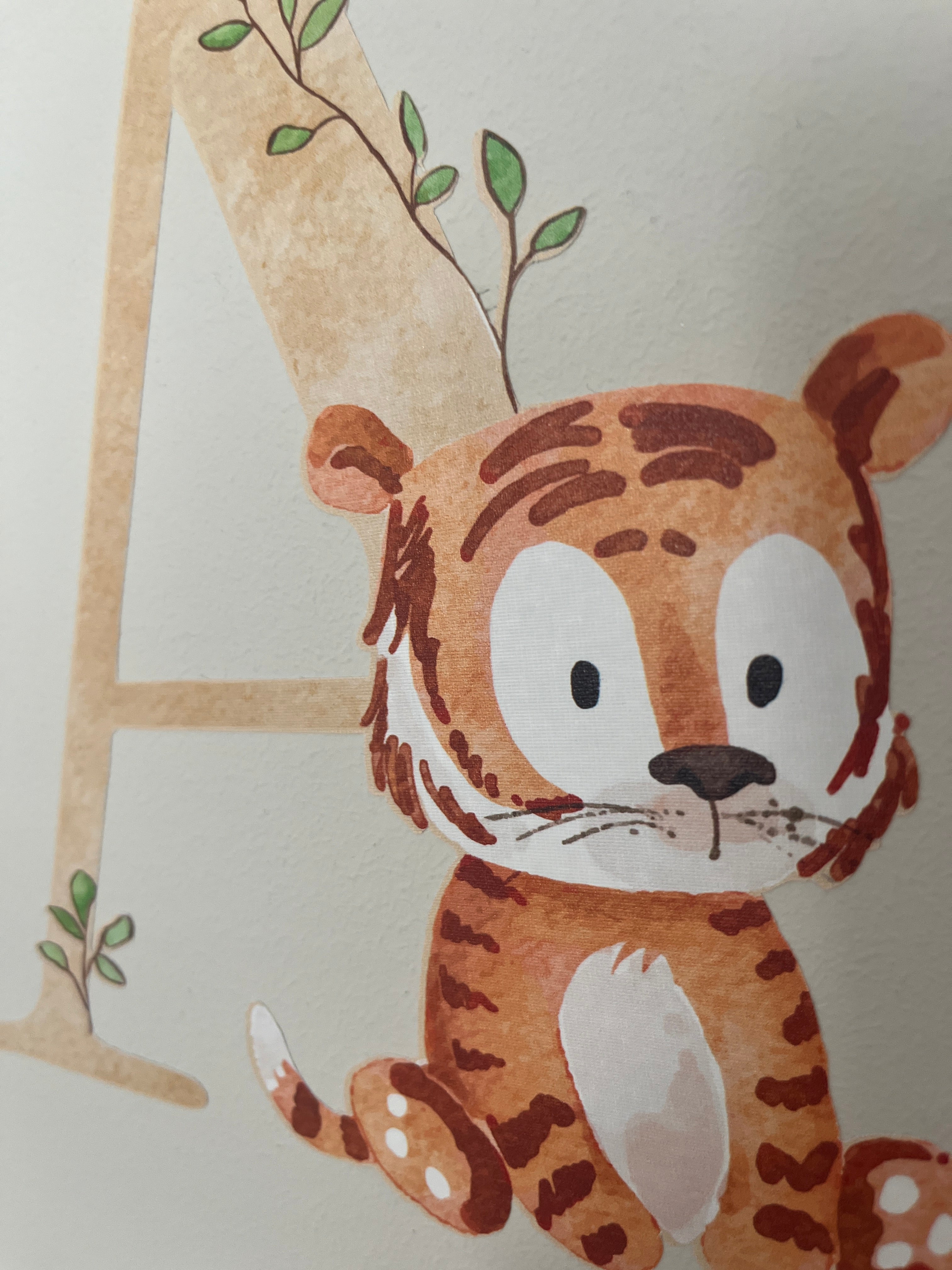 Safari Personalised Names Nursery Wall Stickers - Image 10