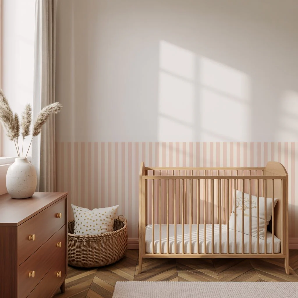 Striped Panel Wall Sticker - Image 3