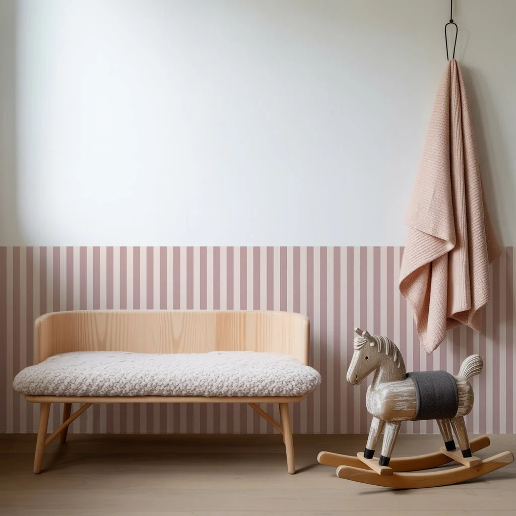 Striped Panel Wall Sticker - Image 5