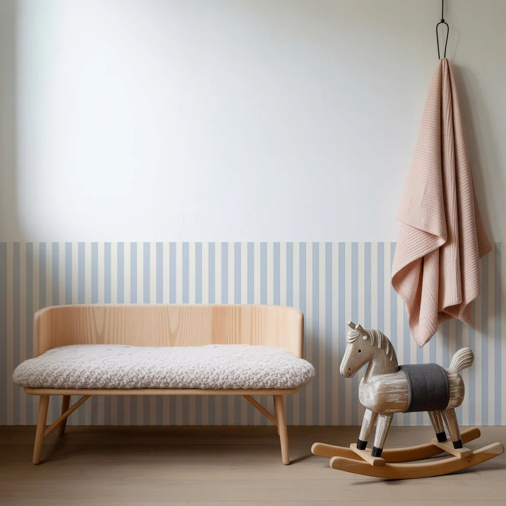 Striped Panel Wall Sticker - Image 6