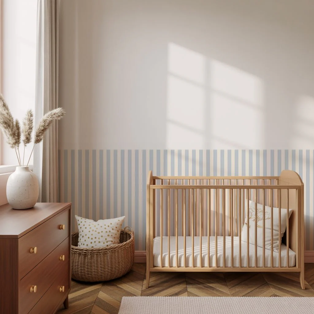 Striped Panel Wall Sticker - Image 7