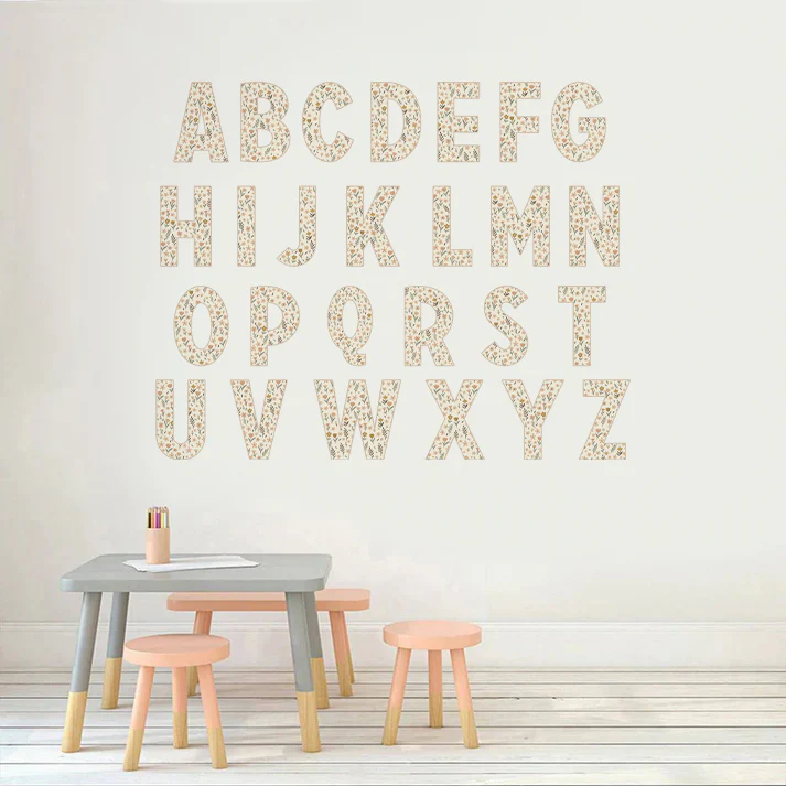 Wildflower Personalised Names Wall Stickers - Image 5