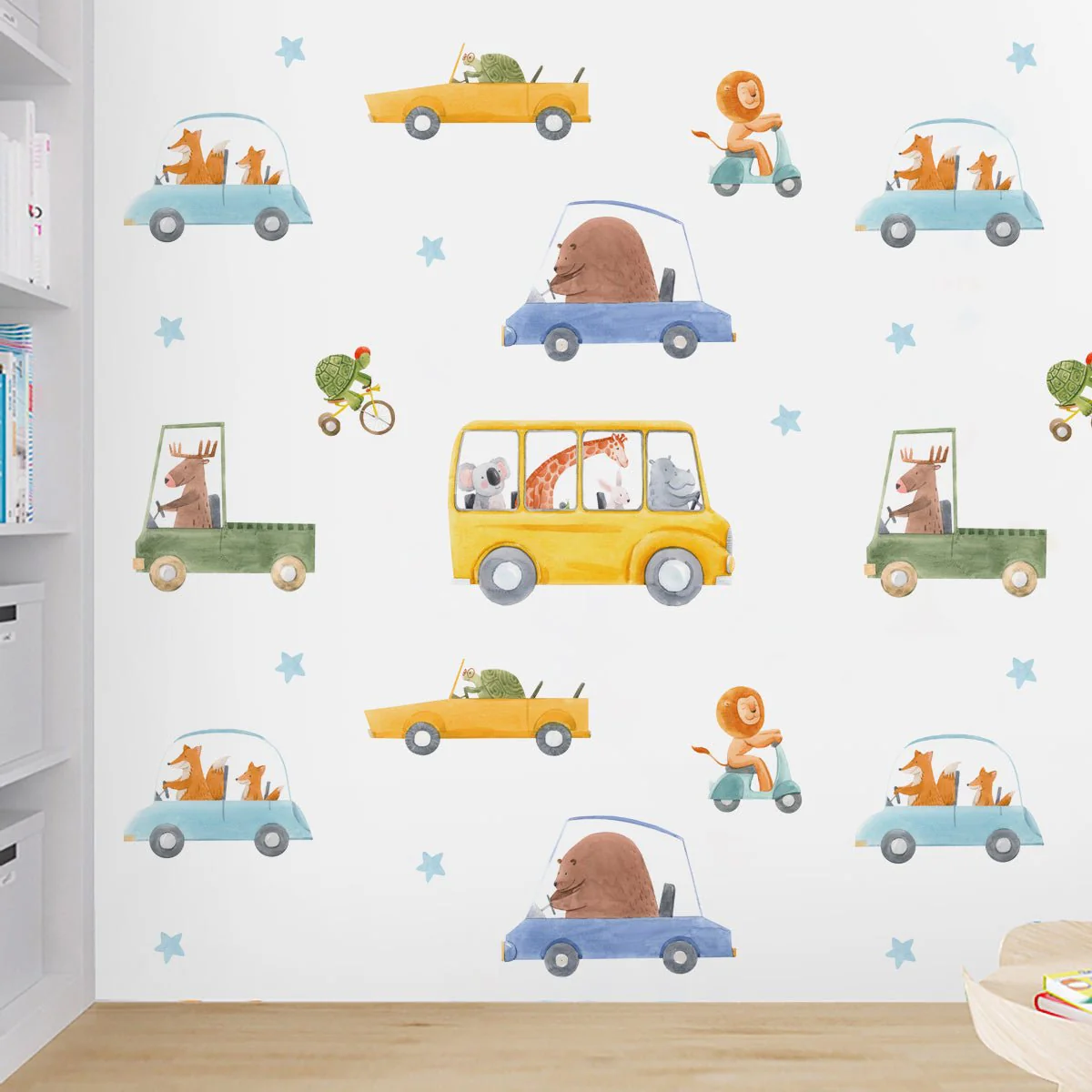 Zoo On The Move Nursery Wall Stickers - Image 6
