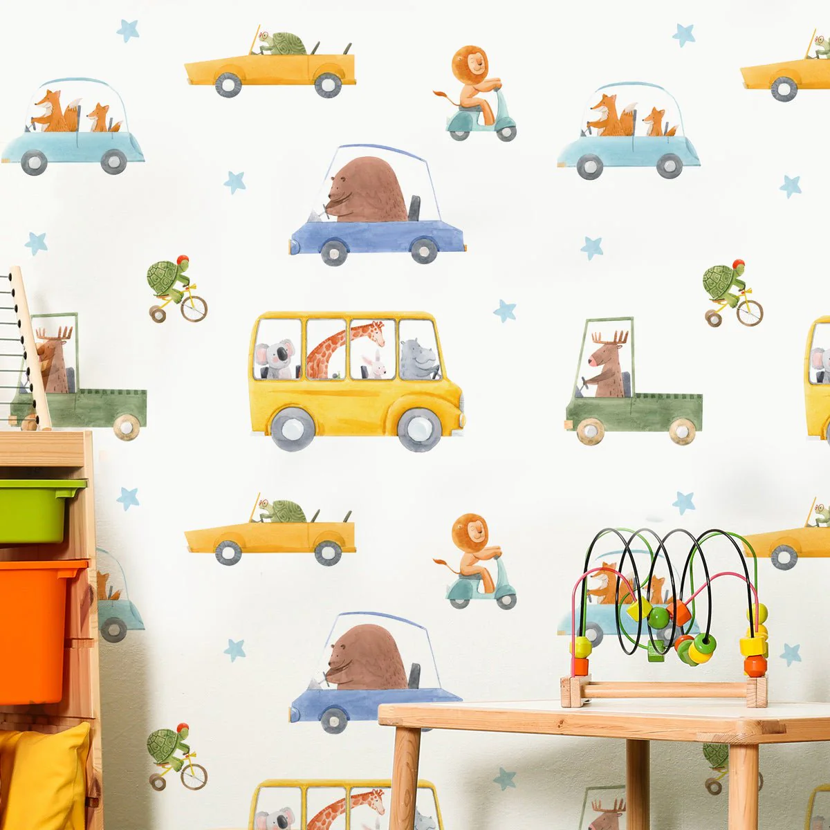 Zoo On The Move Nursery Wall Stickers - Image 7